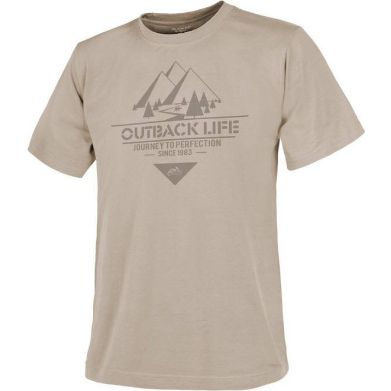 Helikon - T-krekls Outback Life - Khaki - TS-OBL-CO-13 (L)