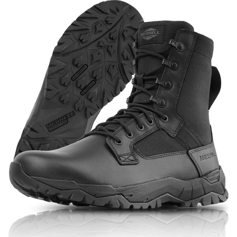 Merrell - MQC Patrol taktiskie zābaki ar rāvējslēdzēju - melni - J003317 (41,5)