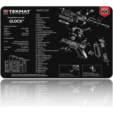 Tekmat - Glock ieroču tīrīšanas paklājiņš - TEK-R17-GLOCK