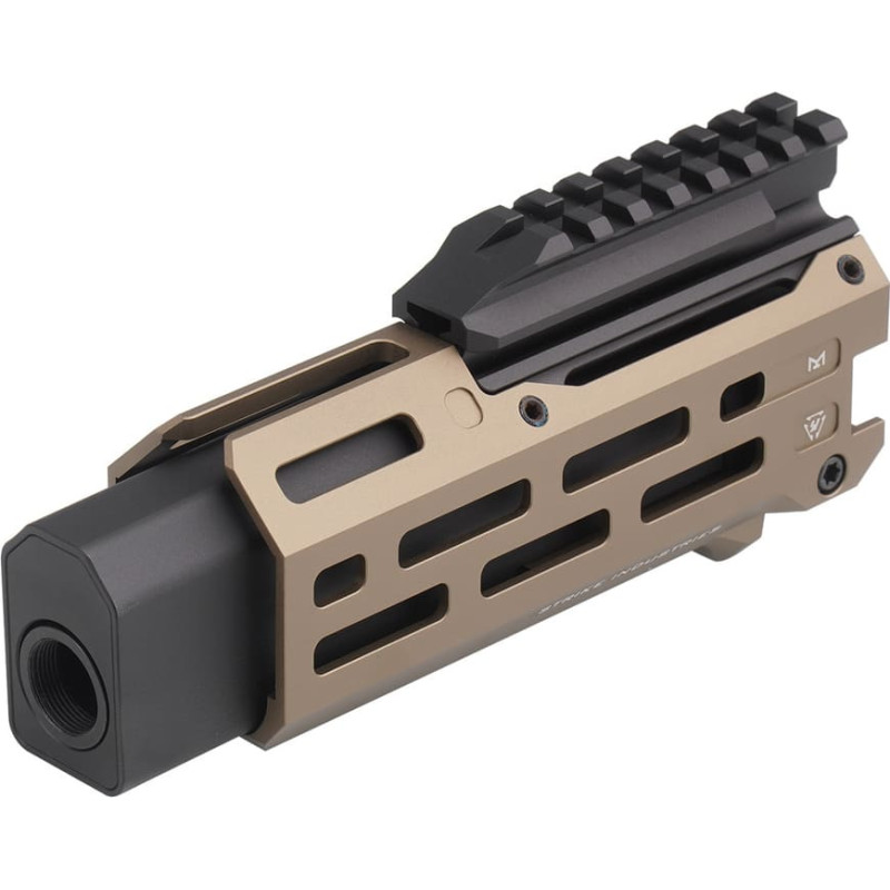 Strike Industries - Rokas aizsargs M-LOK priek&scaron; CZ Scorpion EVO Strike 6" roku aizsargs - FDE- SI-CEVO-HG-6-FDE
