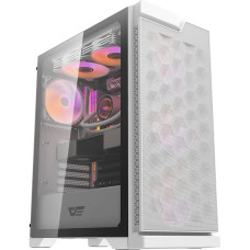 Darkflash DK361 computer case + 4 fans (white)