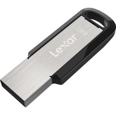 Lexar Flash Drive  JumpDrive M400  64 GB  USB 3.0  Black|Grey