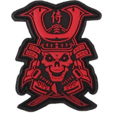101 Inc. - 3D ielāps - samuraja galvaskauss - sarkans