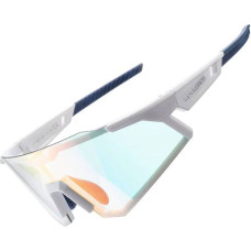 Rockbros Velobrilles ar polarizāciju un UV 400 filtru, baltas