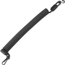 Edcx - Elastīgā štrope ar karabīnēm - melna - 3082
