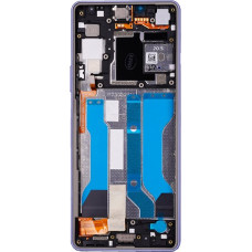 LCD Display + Touch Unit + Front Cover Sony Xperia 10 V Lavender (Service Pack)