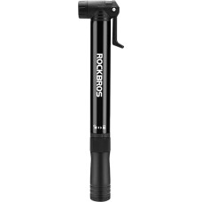 Rockbros 42320010001 hand pump for bicycle + screwdriver - black