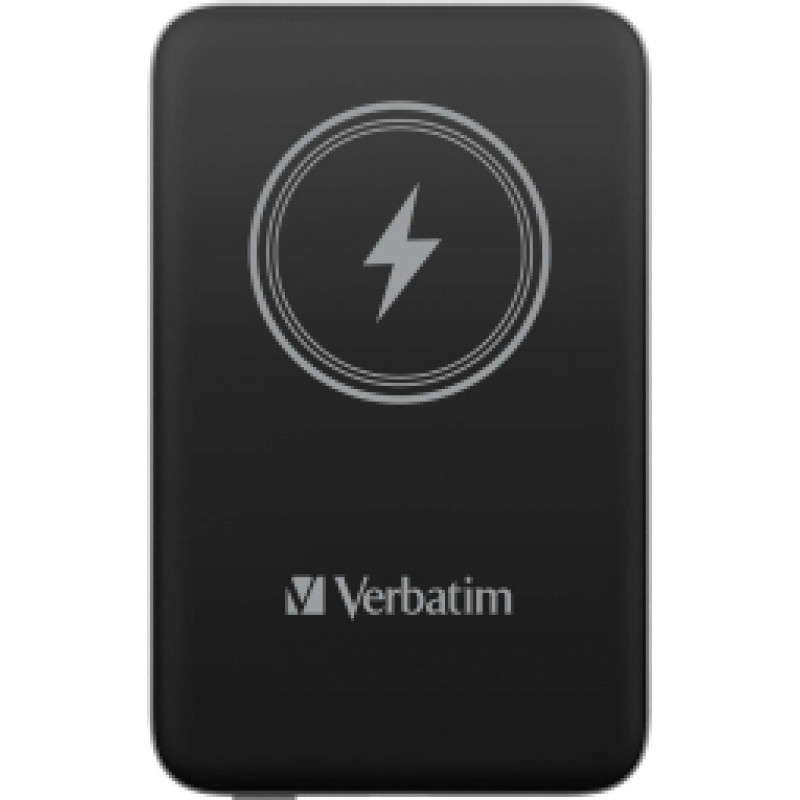 Enerģijas krātuve Verbatim Wireless 10 000mAh Black