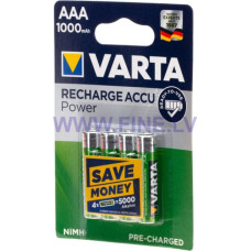 Varta AAA Rechargable 1000mAh 4pcs