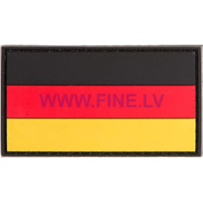 JTG German Flag Blank Rubber Patch