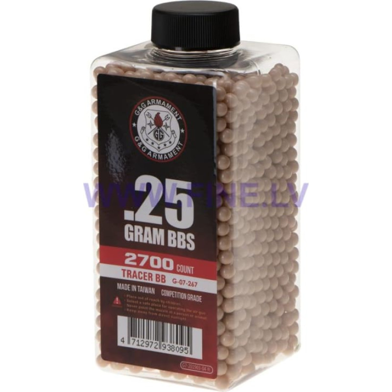 0.25g Tracer BBs 2700rds