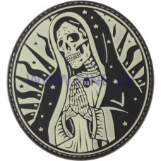 JTG Santa Muerte Rubber Patch