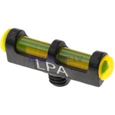 LPA Yellow Fiber Optics Front Sight for 3,0 MA Thread