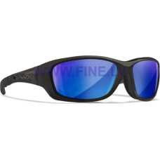 Wiley X WX Gravity Captivate Polarized Blue Mirror