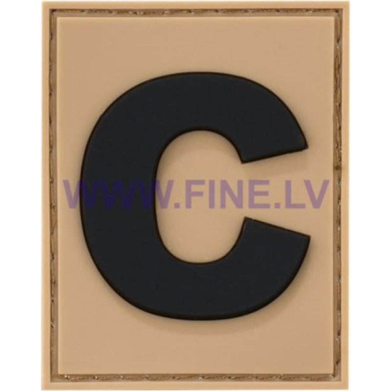 JTG C Team Member Rubber Patch Desert