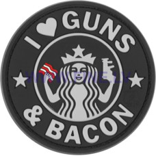 JTG Guns and Bacon Rubber Patch