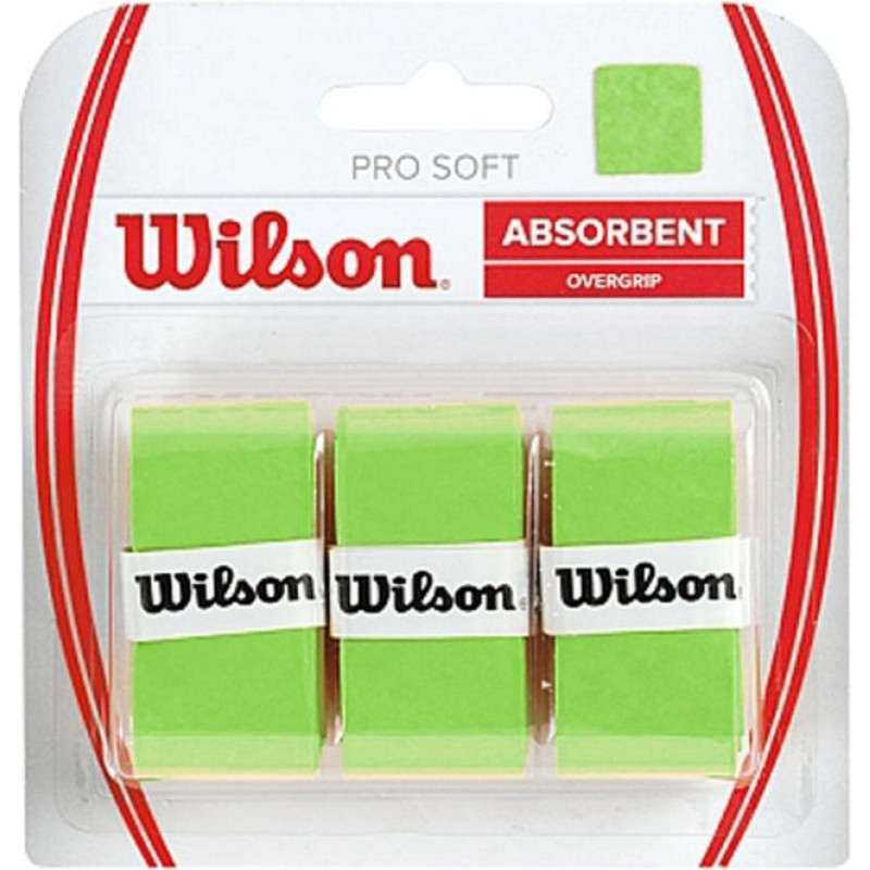 Wilson Wraps Pro Soft Overgrip 3pcs WRZ4040LI