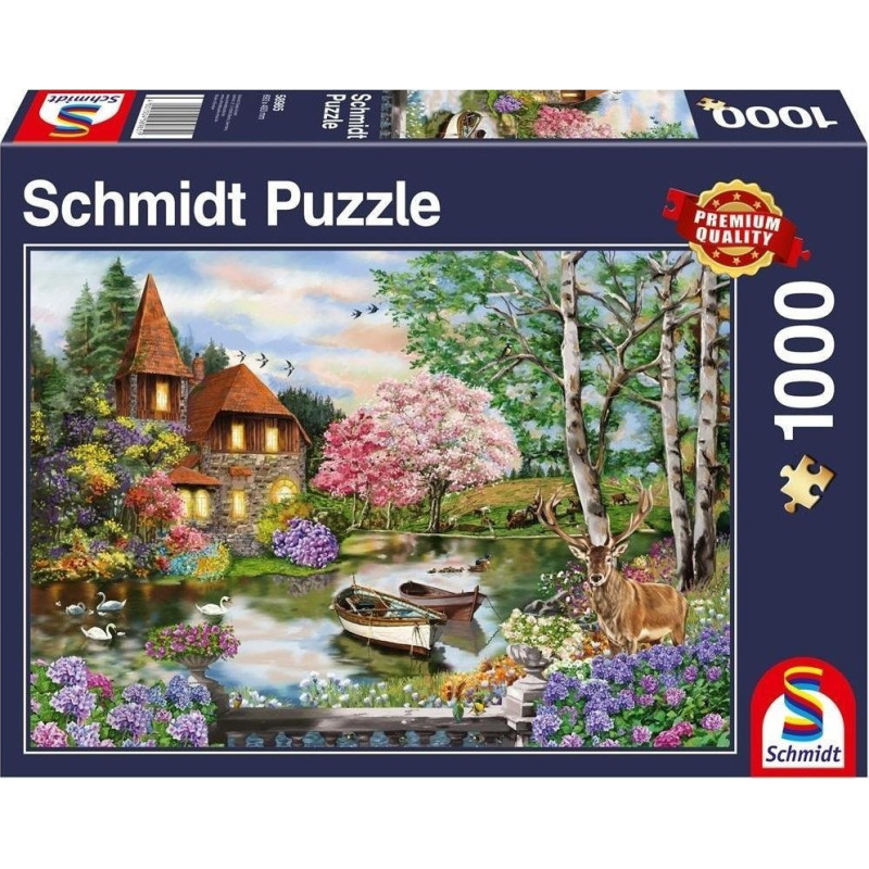 Schmidt Spiele Puzzle 1000 Lake House