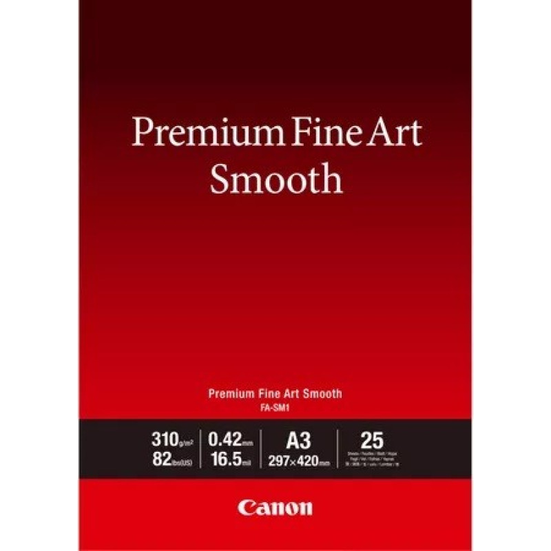 Canon FA-SM 2 Premium FineArt Smooth A 3+  25 Sheet  310 g