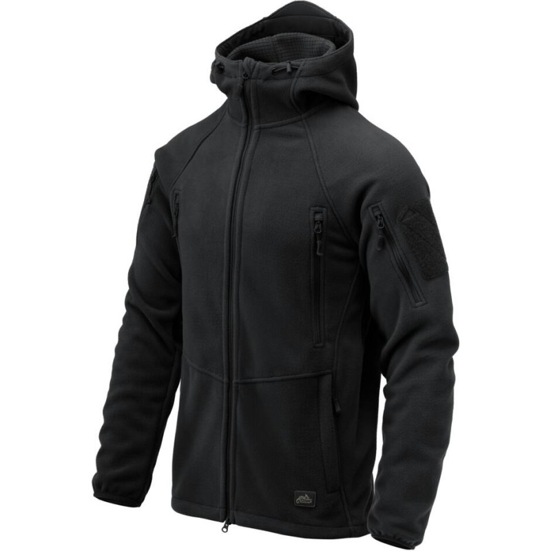 Helikon - Patriot Mk 2 flīsa sporta krekls - Melns - BL-PJ2-FH-01 (L)