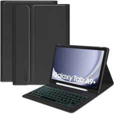 Tech-Protect SC Pen + Keyboard case with keyboard for Samsung Galaxy Tab A9+ 11" X210 | X215 | X216 - black