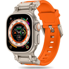 Tech-Protect Delta Pro Strap for Apple Watch 4 | 5 | 6 | 7 | 8 | 9 | SE | Ultra 1 | 2 (42|44|45|49 mm) - Titanium Orange