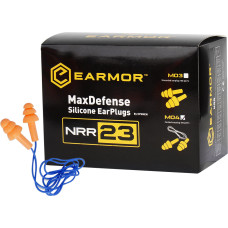 Earmor - MaxDefense silikona ausu aizbāžņi - 100 gab. - M04