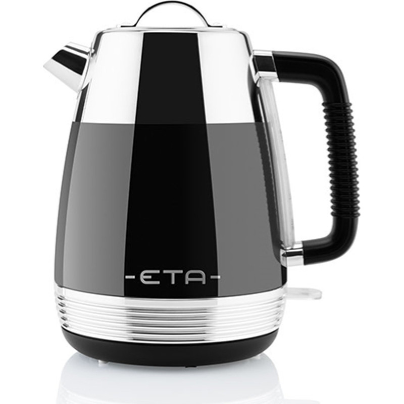 ETA Storio Kettle ETA918690020 Standard  2150 W  1.7 L  Stainless steel  Black  360° rotational base 8590393255955