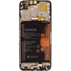 Honor X6a LCD Display + Touch Unit + Front Cover (Service Pack)