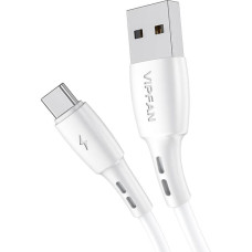 USB to USB-C cable Vipfan Racing X05, 3A, 2m (white)