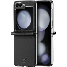 Dux Ducis Brill leather case for Samsung Galaxy Z Flip 6 - black