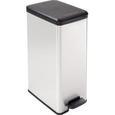 Keter metalizēta atkritumu tvertne 40L, Slim Bin, 02340-582-00, Curver, [213298]