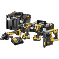 Dewalt-Maszyny Combo Set DCG405 + DCH273 + DCD796 + DCF887 DeWalt [DCK422P3T-QW] 18V Li-Ion XR, 3x5.0Ah, 2 kastes TSyes