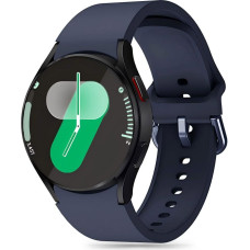 TECH-PROTECT SILIKONS SAMSUNG GALAXY WATCH 4 | 5 | 5 PRO | 6 | 7 | FE TUMŠI ZILS