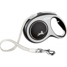 Trixie Inerces pavada suņiem: Trixie New COMFORT, tape leash, M: 5 m, black