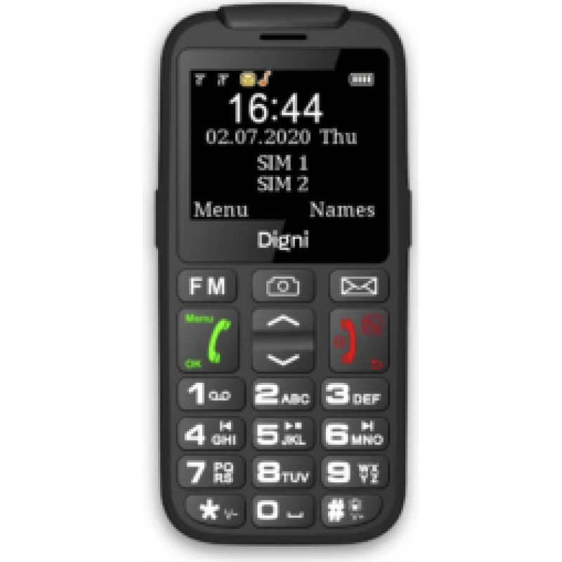 Mobilais telefons eSTAR Digni talk Black