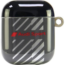 Audi IML Sport AirPods 1|2 cover czarny|  black AUS-IMLAP-RSQ|D1-BK