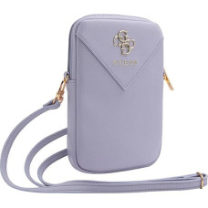 Guess Torebka GUWBZPGSTEGU fioletowy|purple Zip Triangle 4G