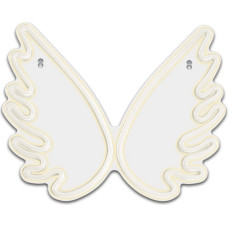 Forever Light Neon PLEXI LED WINGS white FPNE09X Forever Light