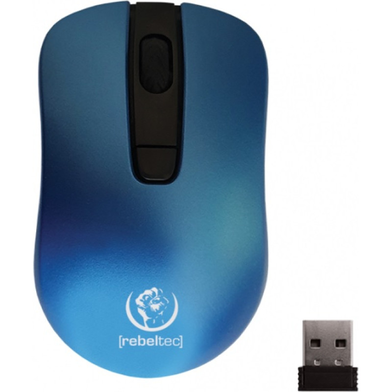 Rebeltec wireless mouse STAR blue