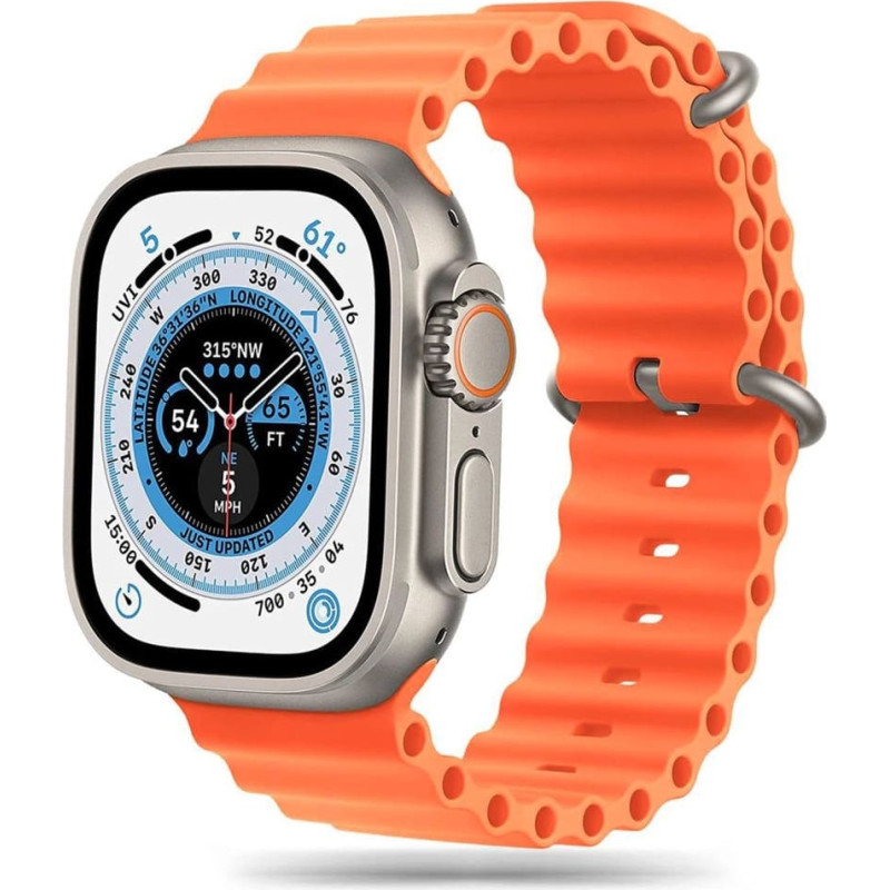 Tech-Protect IconBand Pro strap for Apple Watch 4 | 5 | 6 | 7 | 8 | 9 | SE | Ultra 1 | 2 (42|44|45|49 mm) - orange