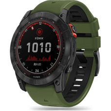 Tech-Protect IconBand Pro Strap for Garmin Fenix ââ3 | 5X | 3HR | 5X Plus | 6X | 6X Pro | 7X - Dark Green|Black