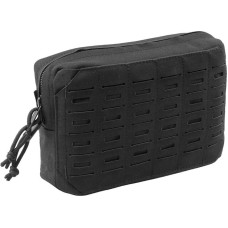 Templars Gear - Komunikācijas maciņ&scaron; MOLLE Gen 1.1 - Liels - Melns - TG-UP-L-BL