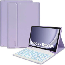 Tech-Protect SC Pen + Keyboard case with keyboard for Samsung Galaxy Tab A9+ 11" X210 | X215 | X216 - purple