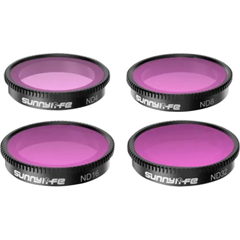 Sunnylife Set of filters ND4, ND8, ND16, ND32 Sunnylife for Insta360 GO 3|2