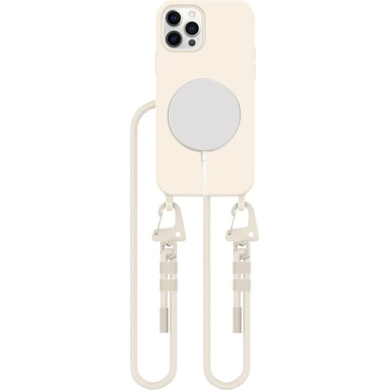 Tech-Protect MagNecklace MagSafe Case for iPhone 12 | 12 Pro - Beige