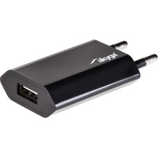 Wall charger Akyga AK-CH-03BK 5W USB-A 5V | 1A black