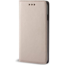 Fusion Magnet Book Case grāmatveida maks Xiaomi Redmi 14C 4G zeltains