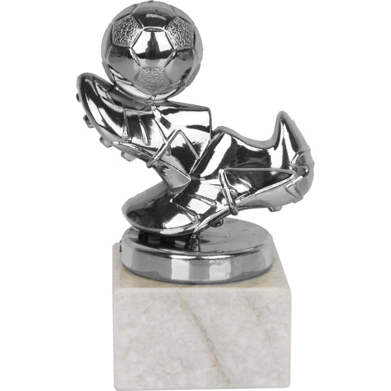 Tryumf Futbola statuete / 10 cm / sudrabs