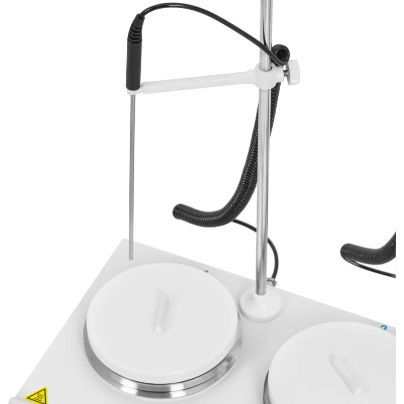 Steinberg Systems Laboratorijas magnētiskais maisītājs ar sildīšanu 4 plāksnes 4x 2 l līdz 2000 apgr./min